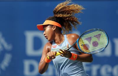 Naomi Osaka is through to the quarter-finals of the Dubai Duty Free Tennis Championships. Kamran Jebreili / AP Photo