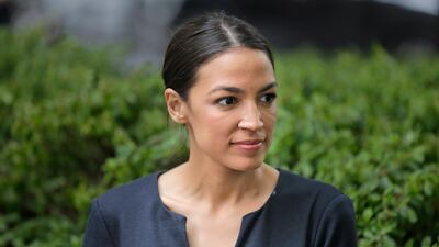 Alexandria Ocasio-Cortez is the youngest woman to ever be elected to US Congress. AP