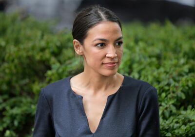 Alexandria Ocasio-Cortez is the youngest woman to ever be elected to US Congress. AP