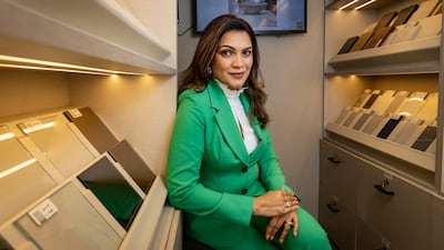Kashish Sajnani, founder of The House of Kalaa, says she spends with a purpose. Antonie Robertson / The National