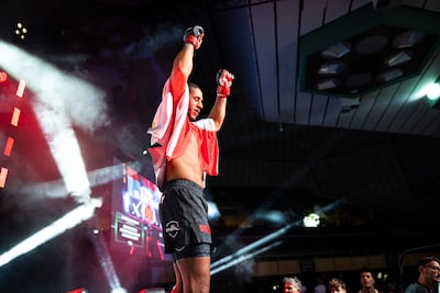 Omar El Dafrawy has won his last five fights, following a run of four successive losses. Photo: PFL