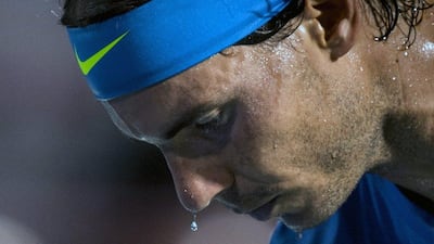 Rafael Nadal shown earlier this month at the Montreal Masters, where he fell to Kei Nishikori in the quarter-finals. Paul Chiasson / The Canadian Press / AP / August 14, 2015