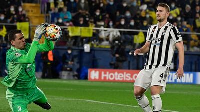 JUVENTUS RATINGS: Wojciech Szczesny – 7. Saved Danjuma’s backheel attempt following a whipped pass from Chukwueze. Conceded to Parejo, who found himself in the Juventus box completely unmarked. AFP