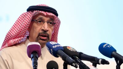 Saudi Energy Minister Khalid Al Falih. EPA file photo
