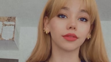 Robina Aminian, 23, was shot in the head and killed on Thursday night as she protested in Tehran after university classes, human rights groups have said. Photo: Hengaw rights group