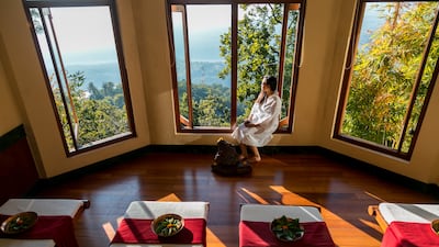 Ananda in the Himalayas offers retreat programmes, including spa treatments and meal plans, using the Ayurvedic tradition. Photo: Ananda in the Himalayas