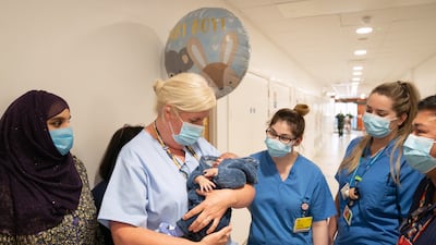 The proportion of UK babies born to foreign-born women is at its highest level since records began. PA