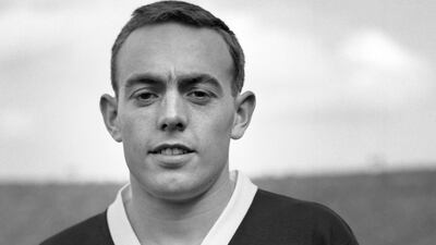 Ian St John, pictured in 1960, won 21 Scotland caps, scoring nine goals. PA