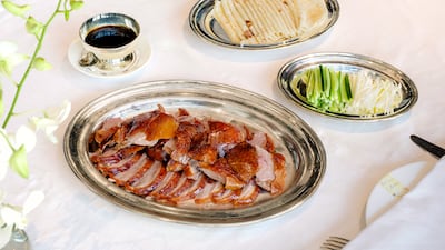 Gamblers duck is a go-to option on its diverse menu. Photo: Mr Chow