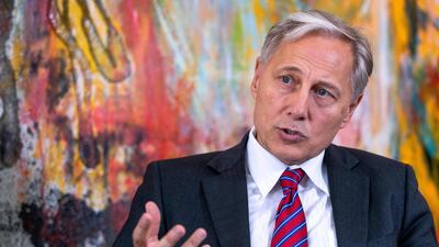 The new Danish ambassador to the UAE, Franz-Michael Skjold Mellbin. Victor Besa / The National