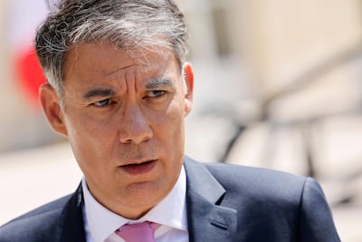 France's Socialist Party leader Olivier Faure. AFP