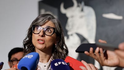Francesca Albanese, the UN special rapporteur on the occupied Palestinian territories. EPA