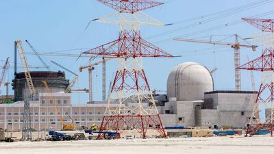 The UAE’s first nuclear reactor at Barakah is expected to be operational by 2017. Courtesy Enec