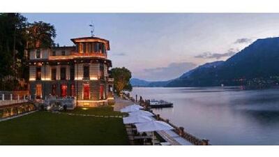The resort at Blevio on the shore of Lake Como is just 10 minutes away from the town of Como itself. Courtesy CastaDiva Resort