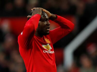 Manchester United's Romelu Lukaku had a frustrating time against Burnley on Tuesday and will hope for better against Southampton. Lee Smith / Action Images via Reuters