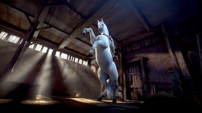 The most difficult part of animation or CGI is hair and clothes because of the way they move. When my studio manager came here from LA, he said he expected to stay for three months. Courtesy Barajoun