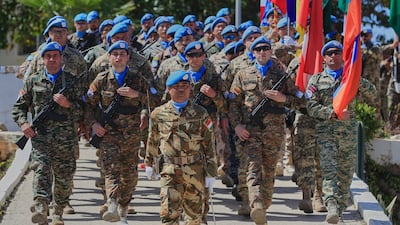UN peacekeepers have been posted in southern Lebanon for about 50 years. AP