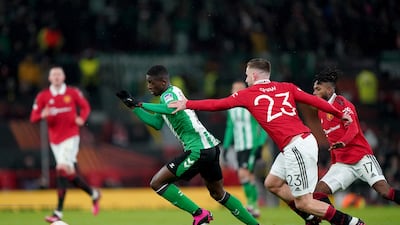 Luke Shaw - 7. Nowhere near Perez when he scored and looked tired in the first half, but his corner set up Fernandes’ bullet header on 57. PA