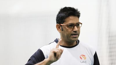 UAE coach Aaqib Javed has suggested a promotion-relegation system that rewards improving sides and punishes struggling teams. Sarah Dea / The National