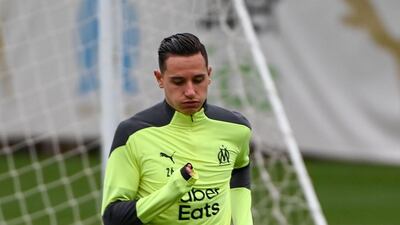 Marseille forward Florian Thauvin. AFP