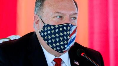 Mike Pompeo is planning a massive holiday gathering at the State Department this month, inviting more than 900 people. AFP