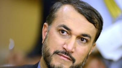Foreign Minister Hossein Amir-Abdollahian. AFP