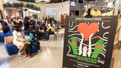 That Concept Store in Mall of the Emirates hosted an Emirati Women's Day event on August 28. All photos: Antonie Robertson / The National