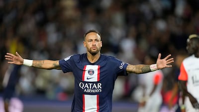 PSG's Neymar scored a brace on Saturday. AP