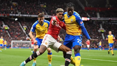 Mohammed Salisu – 6. Seemed to struggle to keep pace with United’s counter attacks and was unable to fully cut out a ball to Rashford, where his flick only encouraged the Englishman to sprint into the box before passing to Sancho for United’s opener. AFP