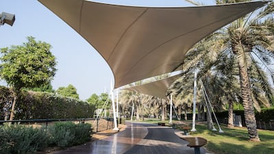 Abu Dhabi Corniche Park follows the waterfront for about 4km. Mona Al Marzooqi / The National