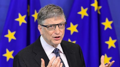 Billionaire philanthropist Bill Gates. Emmanuel Dunand / AFP