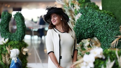 People arrive for the Dubai World Cup. Chris Whiteoak / The National