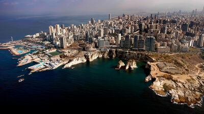 The Lebanese capital Beirut. Flat6Labs has selected seven start-ups from Lebanon for its new programme. AFP
