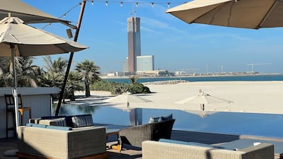 The property is a 15-minute drive from Wynn Al Marjan Island resort. Panna Munyal / The National