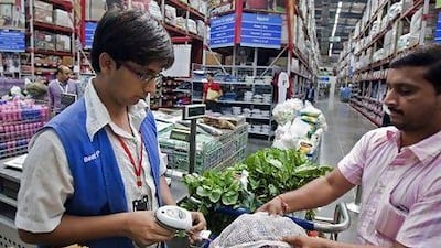 The retail sector in India remains heavily regulated, with companies such as Walmart allowed to operate only through franchise tie-ups with local partners. Prashanth Vishwanathan / Bloomberg News