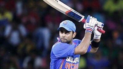 Kohli's unbeaten 128 yesterday meant he has an average of 106.25 from his last 10 innings.