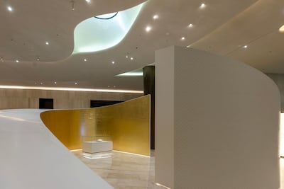 The interiors are beautifully designed. Chris Whiteoak / The National