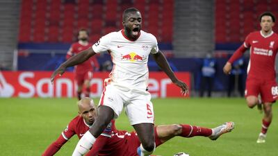Dayot Upamecano 4 - Yet again the 22-year-old failed to enhance his reputation. One error just before half time was almost catastrophic and the defending for Salah’s goal was poor. EPA