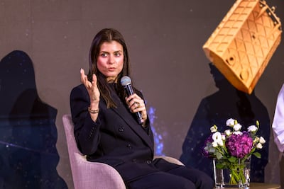 Dr. Najwa Aaraj, chief executive of the Technology Innovation Institute. Photo: Victor Besa / The National