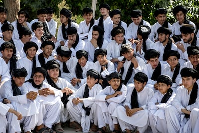 Schoolboys in Herat. AFP