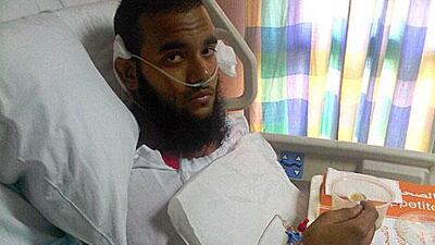 Hussain Fakhruddin was shot while he was working at Al Rizq Al Halal Trading Company, in the Al Naif area of Deira.