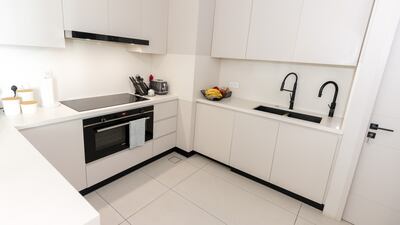 The remodelled kitchen