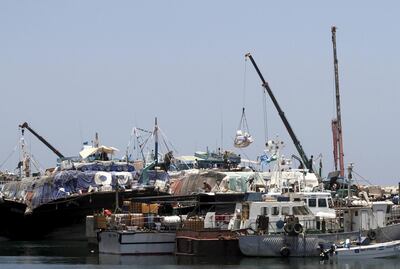 The port of Bosaso in Somalia's Puntland state. Feisal Omar / Reuters