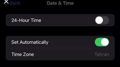Some smartphone users in the Gulf region have reported that their phones suddenly change locations to areas outside the country. Photo: Gia Chaudry