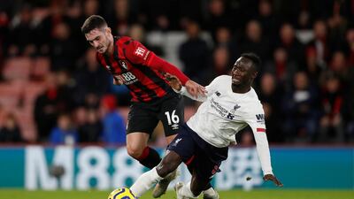 Centre midfield: Naby Keita (Liverpool) – A surprise starter scored in style and helped provide another goal as he and Mohamed Salah combined superbly at Bournemouth. Reuters