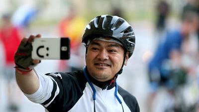 The RAKBank ride was introduced to encourage the growing sport of cycling in the country.