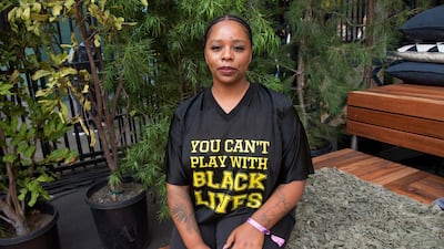 "We're a very young organisation with a whole lot of visibility in a really short amount of time," Patrisse Cullors, one of three BLM co-founders, told The Associated Press. AP