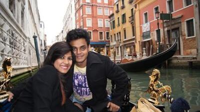 Vafi Khan, seen with his wife Yasmine, has been let go by Mumbai police after they found no evidence of his involvement in the murder of Laila Khan.