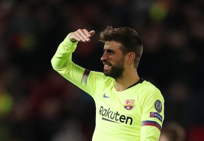 Gerard Pique and the Barcelona defence have been excellent this season. Reuters