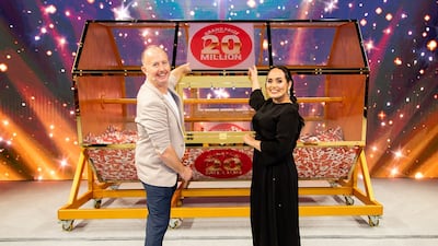 Big Ticket hosts Richard Isaaac and Bouchra. Photo: Big Ticket